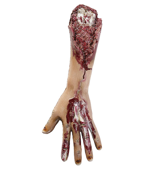 Billede af Afhugget blodig arm - 41 cm