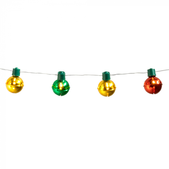 Jule bjælder LED lyskæde - 140 cm