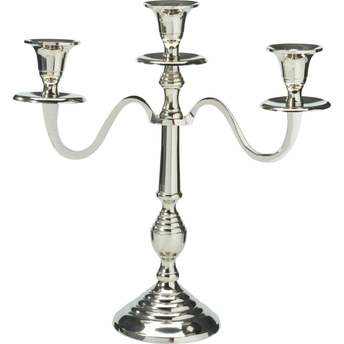 Lysestage til 3 lys 29x10x30 cm