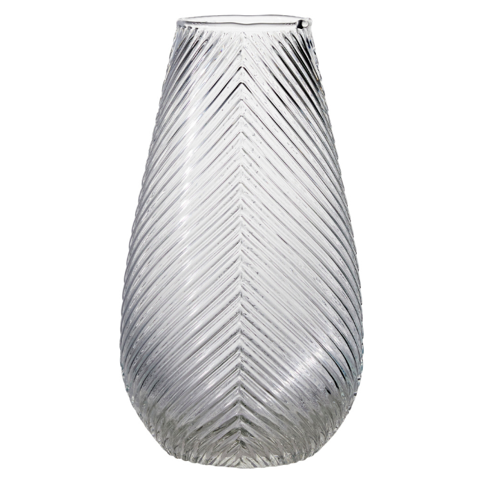 Stilren transparent glas vase 140x260 mm