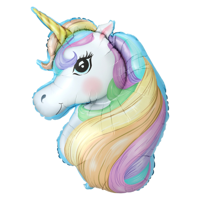 Enhjørning folieballon 2x