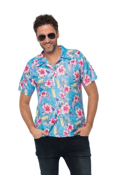 Blå Hawaii Skjorte Deluxe