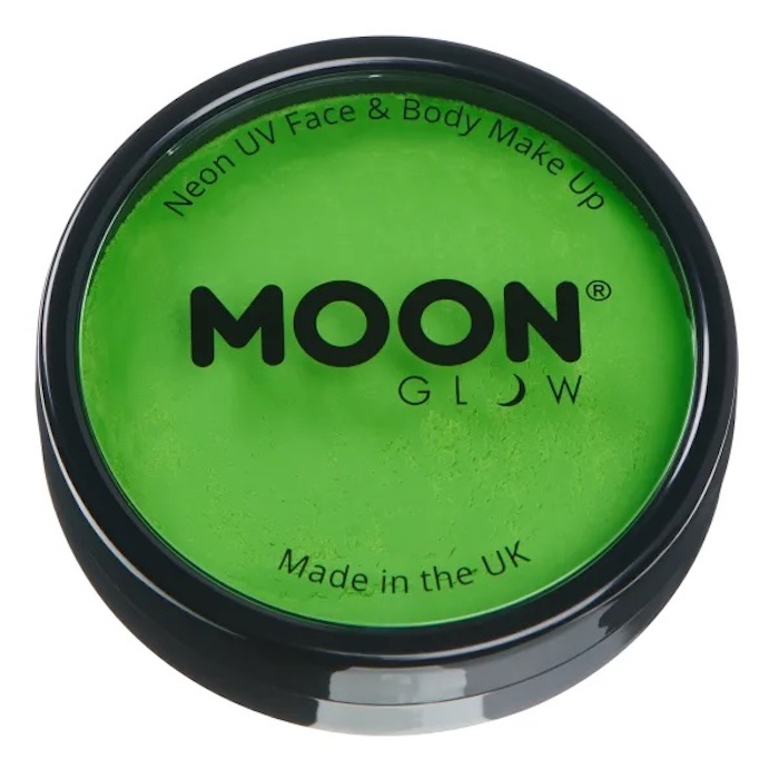 Billede af Neon UV Ansigts Og Kropsmaling Intens Grøn 36 g Moon Creations