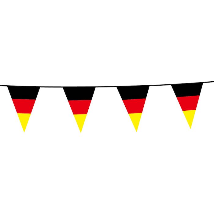 Tyskland Flagguirlande - 3,6 meter