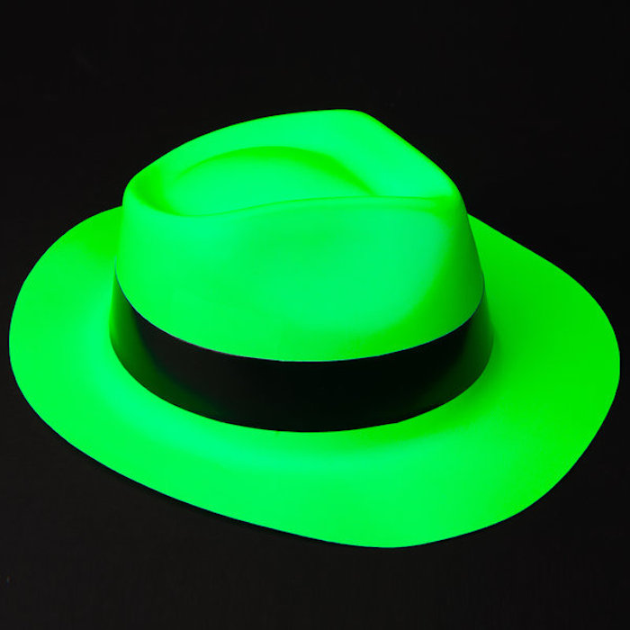 UV Hat grøn neon