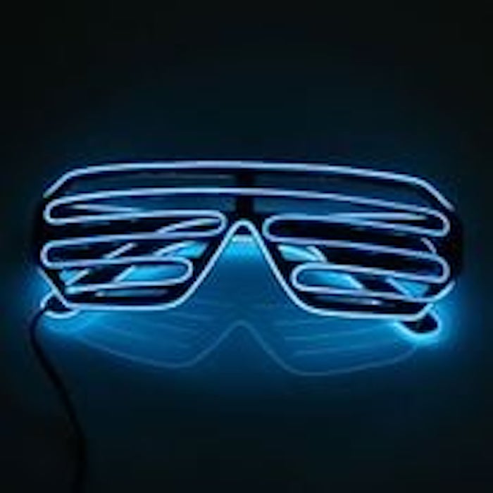 Billede af LED Briller Blå