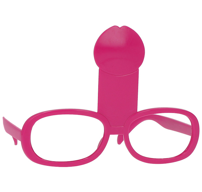 Pink Penis briller