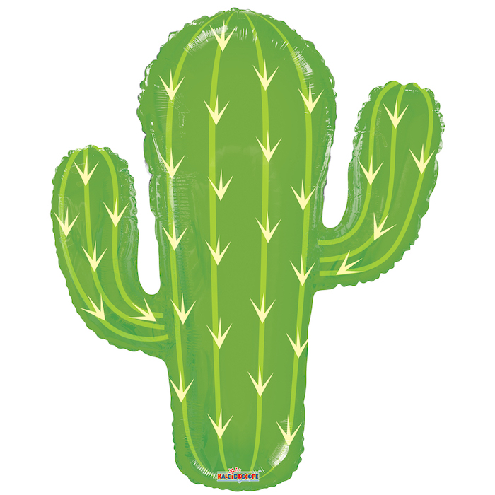 Kaktus Folieballon - 70 cm