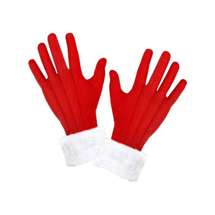 Julemandens handsker rød