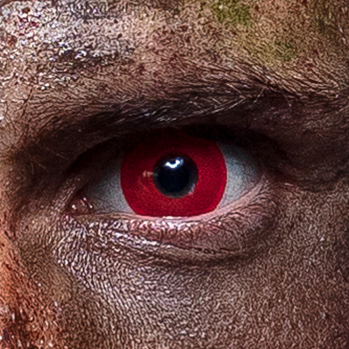 Billede af Kontaktlinser rød djævel