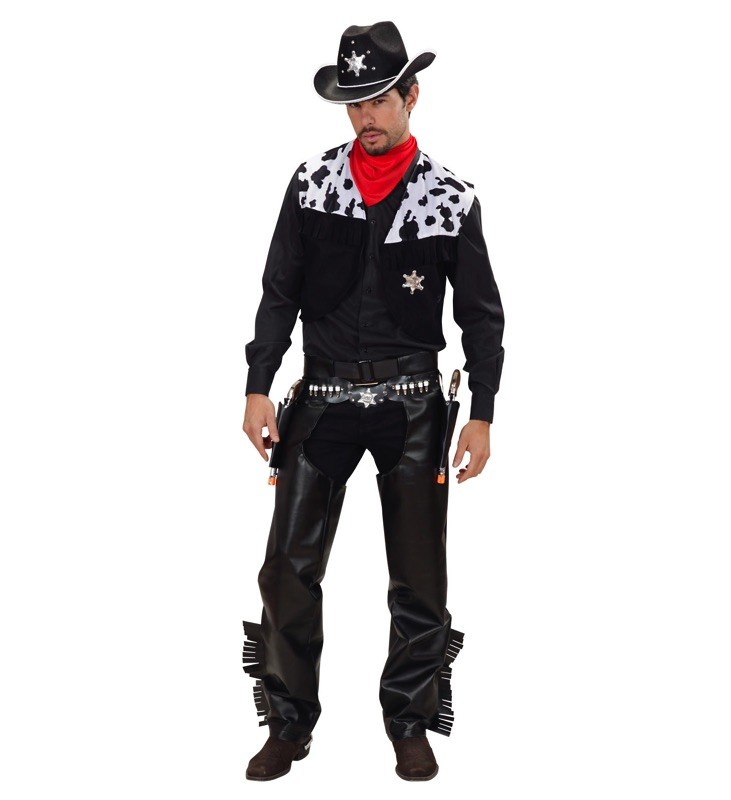 Billede af Cowboy kostume i Polyester