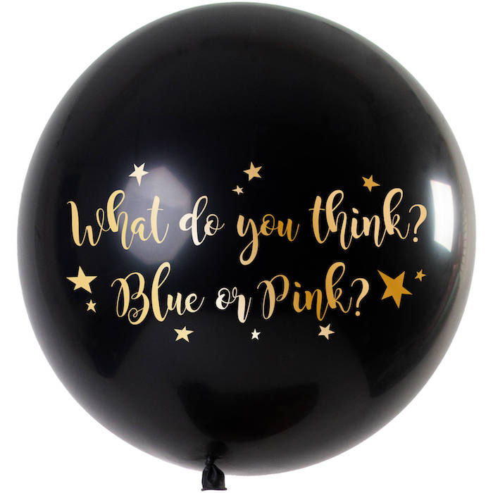 Gender Reveal Metallic Ballon Pige - 90 cm