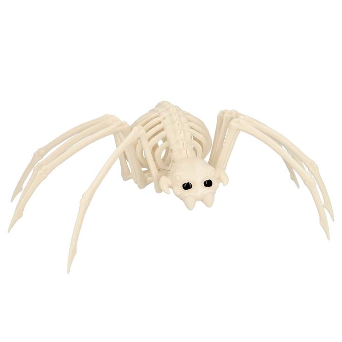 Edderkop skelet dekoration - 35x19,5 cm