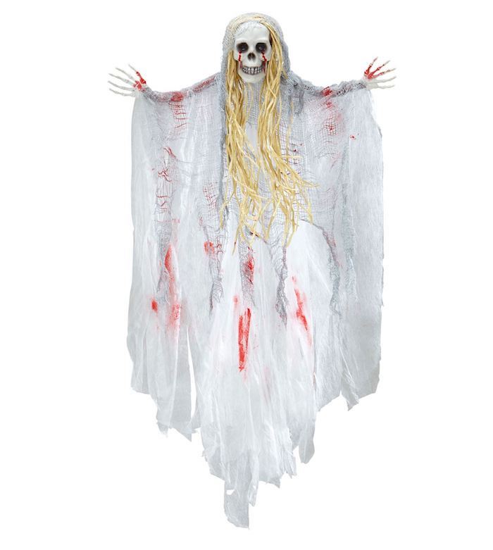 Blodigt skelet spøgelse - 90 cm