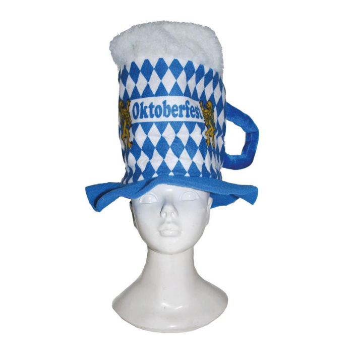 Oktoberfest ølglas hat