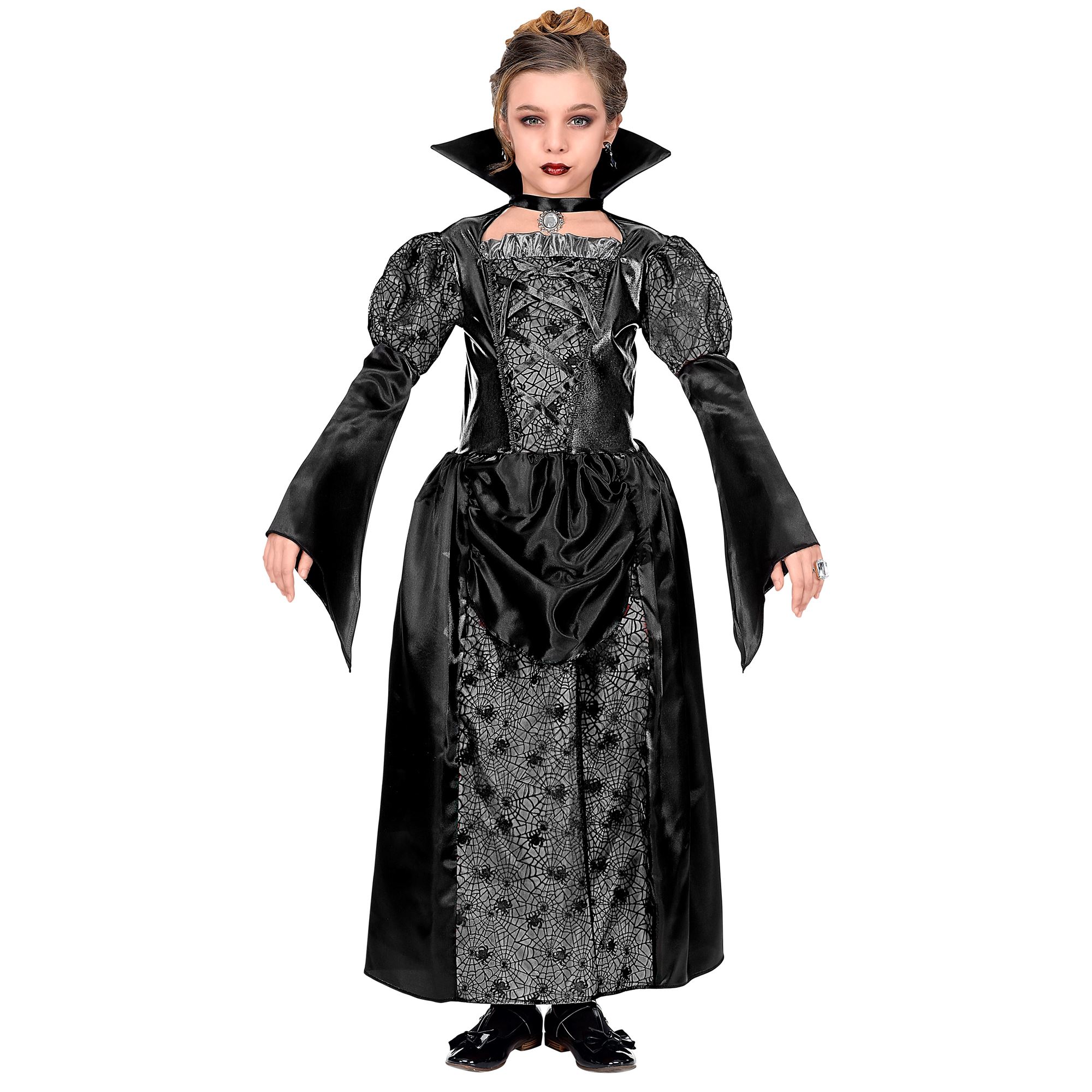 Sort vampyrkostume til piger