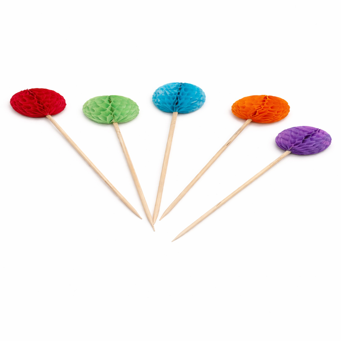 Honeycombs blomster træpinde 50x