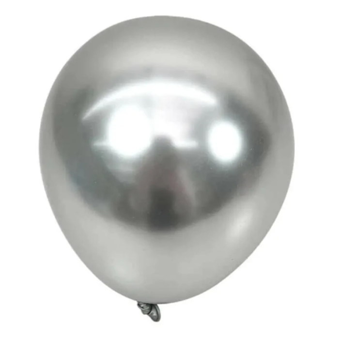 Balloner Sølv 22 cm 10x