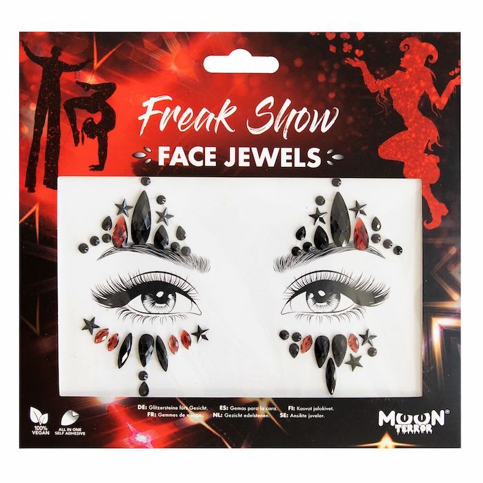 Ansigtssmykker Freak show 