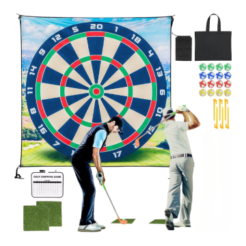 Golf dart 2x2 m inkl 16 bolde mm