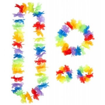 Hawaii krans halskæde sæt