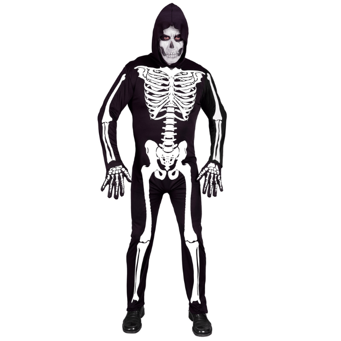 Skelet kostume