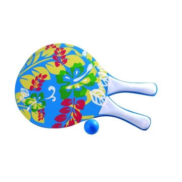 Strandtennis sæt m. 2 ketchere og 1 bold