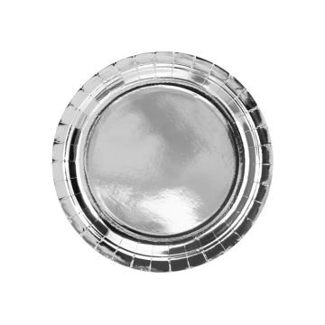 Sølv Tallerkener 6x - 18 cm