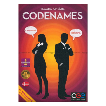 Codenames spil - dansk