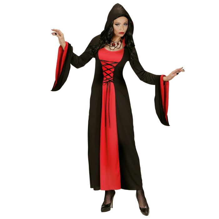 Gothic Lady hættekåbe kostume