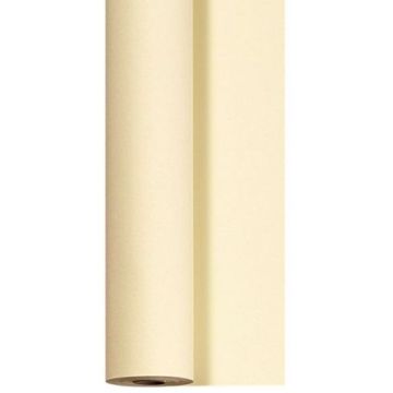Rulledug creme deluxe stoflignende materiale 1,2 x 25 meter