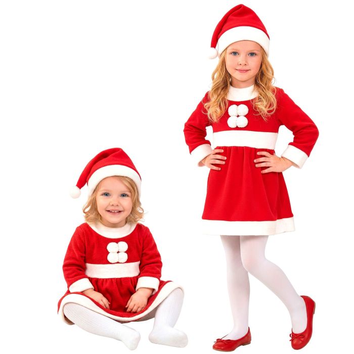 Sød julepige kostume til de mindste