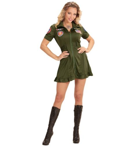 USA skrivestil Samarbejdsvillig Jet pilot kjole kostume