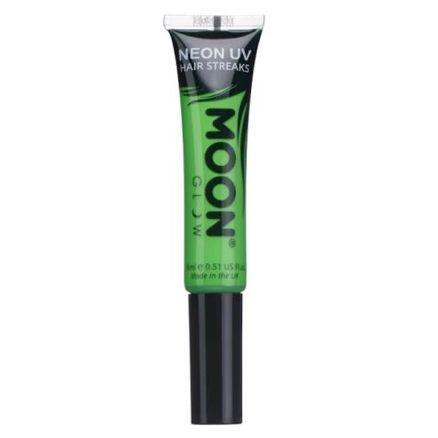 Neon HårFarve Grøn - 15 ml I klar til din næste UV fest