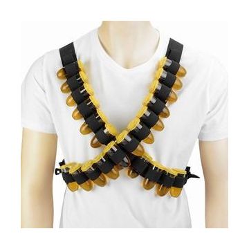 Shot patron bælte inkl 12x patroner