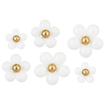 Blomster ballonbuketter - 40-50 cm