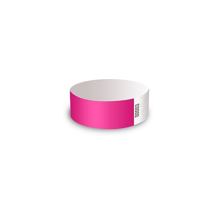 100x adgangsarmbånd uden tryk - Pink
