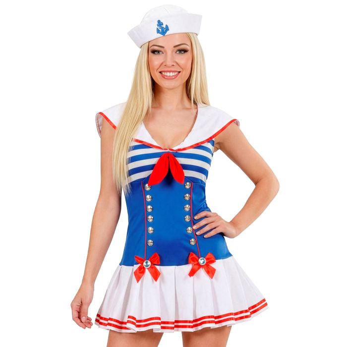Sexet sømandspige kostume