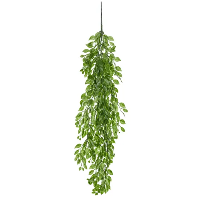 Kunstig hængende blade - 100 cm