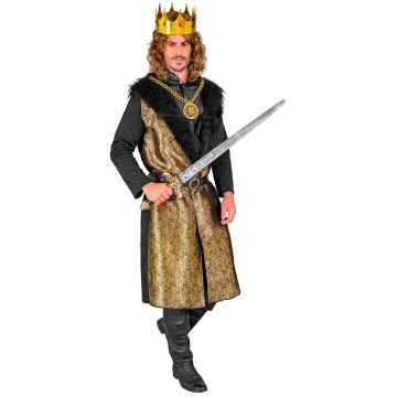 Middelalderkonge kostume til herrer