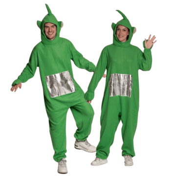 Grøn teletubbie kostume - unisex