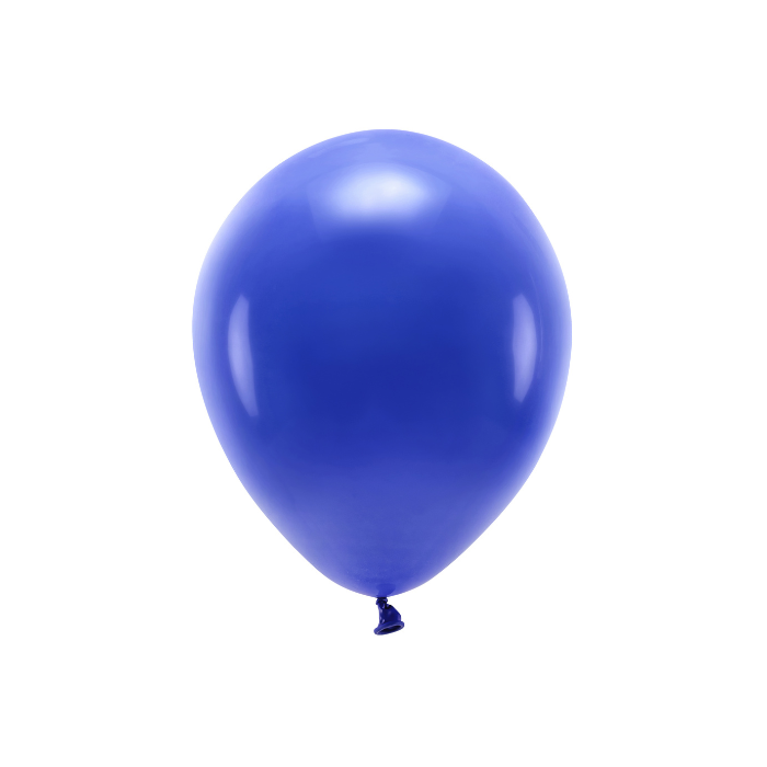 Metallic Mørkeblå Balloner 10x - 30 cm