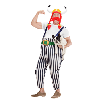 Stor gallisk kriger kostume