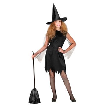 Uhyggeligt heks kostume til piger