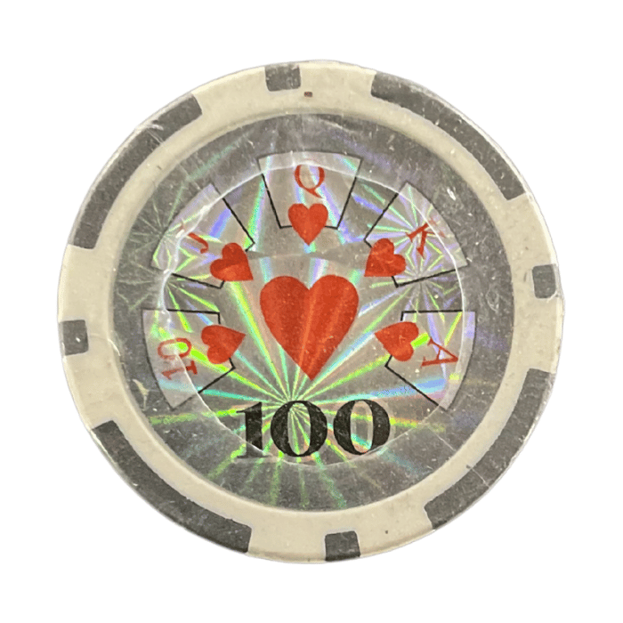 Poker chips Royal Flush 100 50x