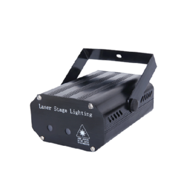 Mini laser lampe med rød og grøn lys