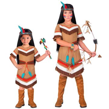 Indianerkostume til piger