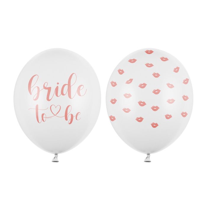 "Bride To Be" balloner 50x - 30 cm