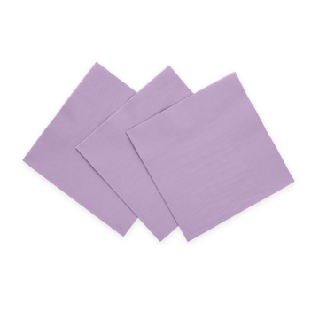 Lavendel servietter 20x - 33x33cm