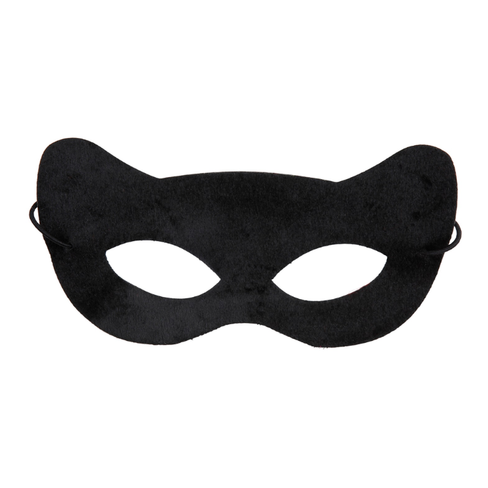 Sort katte øje maske